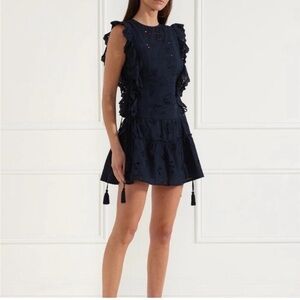 Misa Los Angeles Marieta Cotton Eyelet Dress